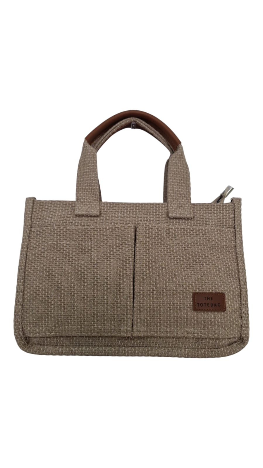 TOTEBAG KETEN BEJ ÇANTA