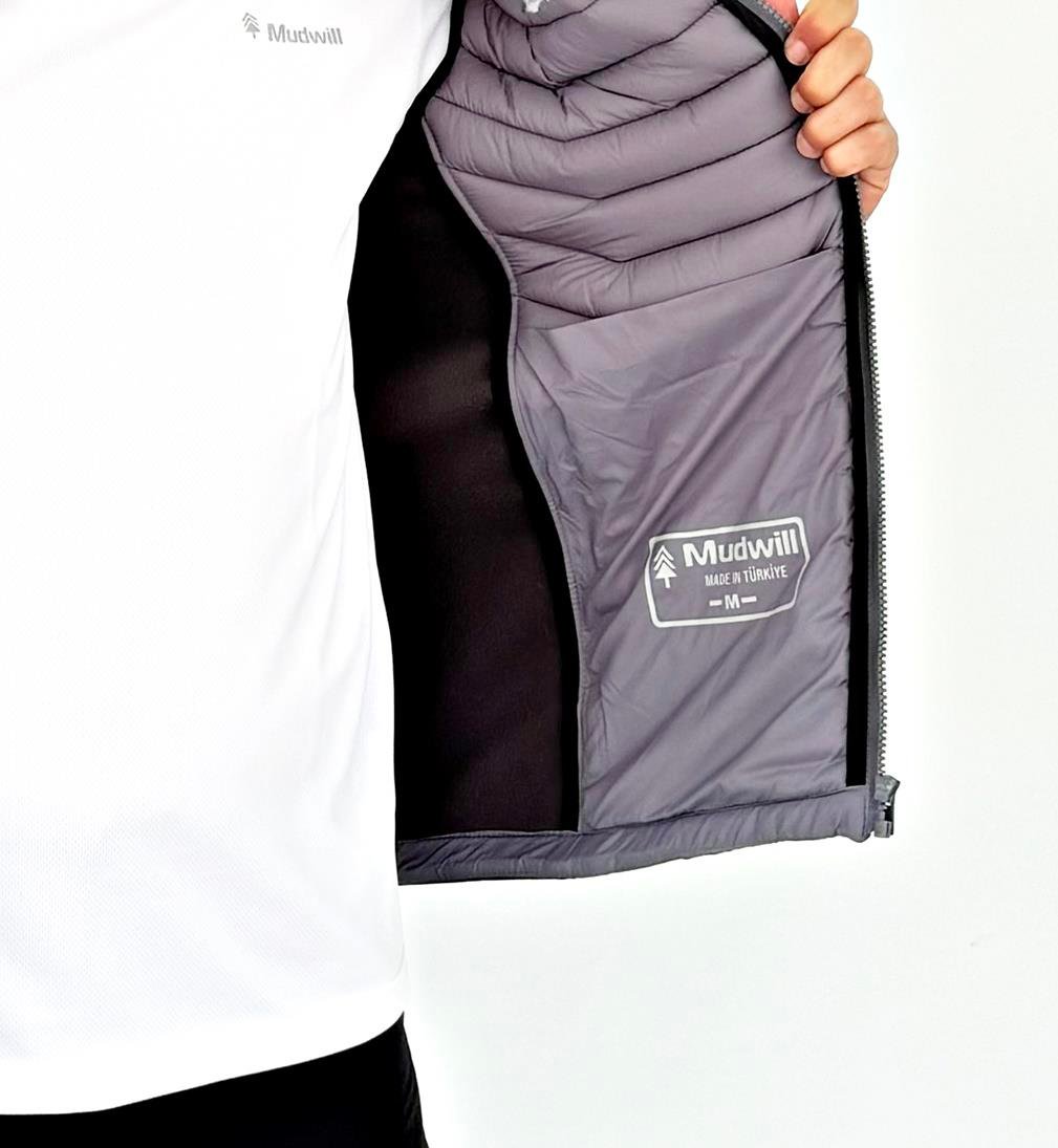 LTP300 PUFFER ŞİŞME YELEK GRİ