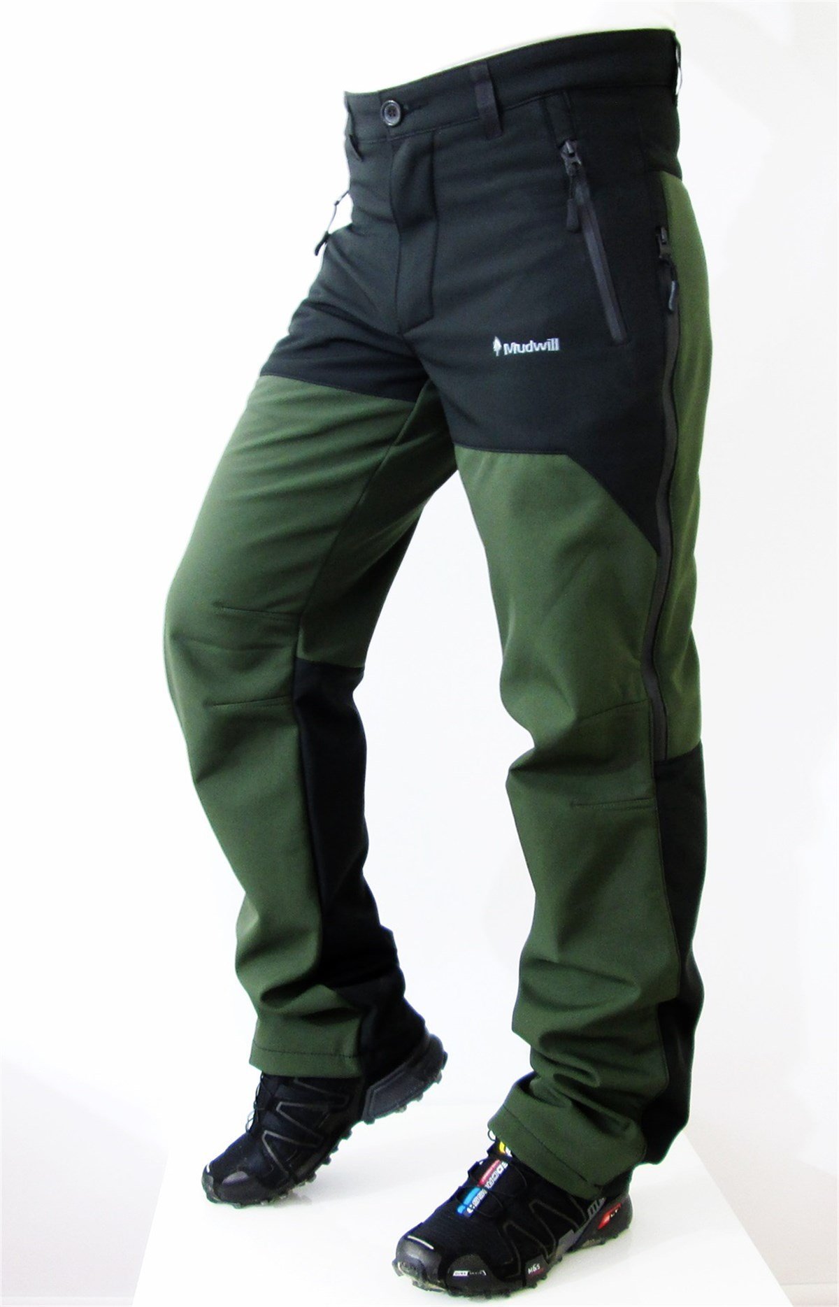 SHOFTSHELL PANTOLON KLASİK 1 HAKİ-SİYAH