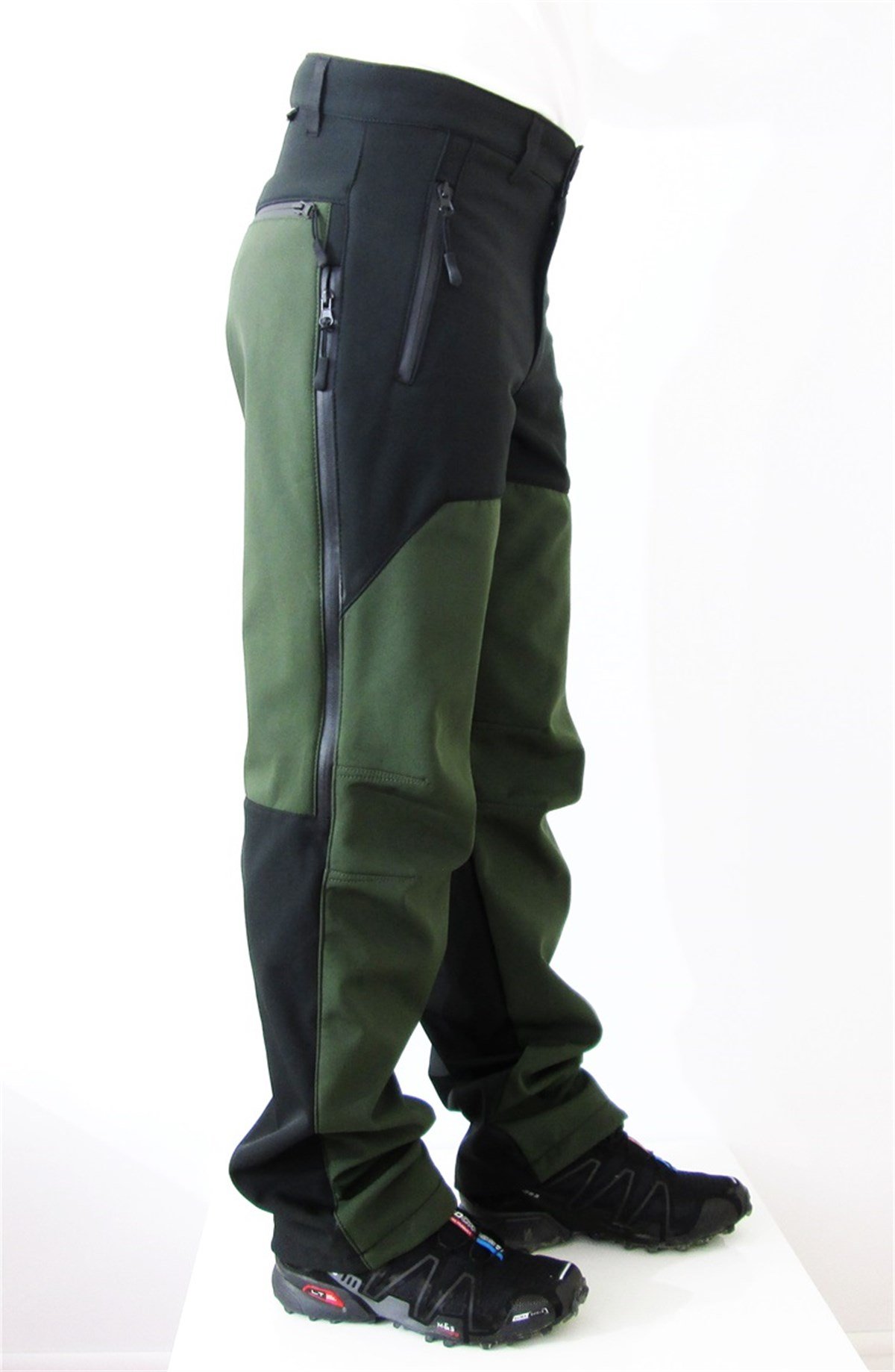 SHOFTSHELL PANTOLON KLASİK 1 HAKİ-SİYAH