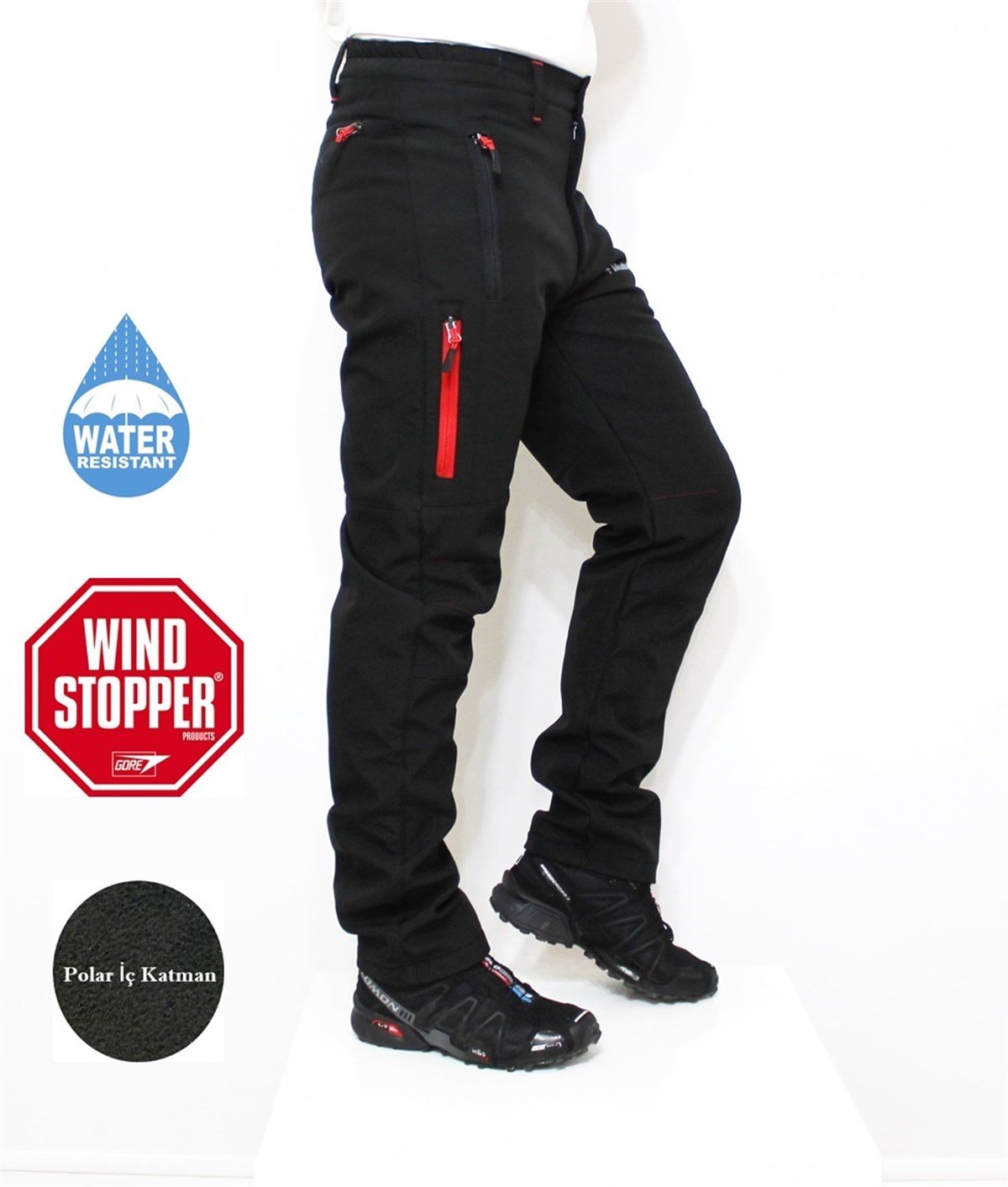 SHOFTSHELL PANTOLON KLASİK 2 SİYAH 