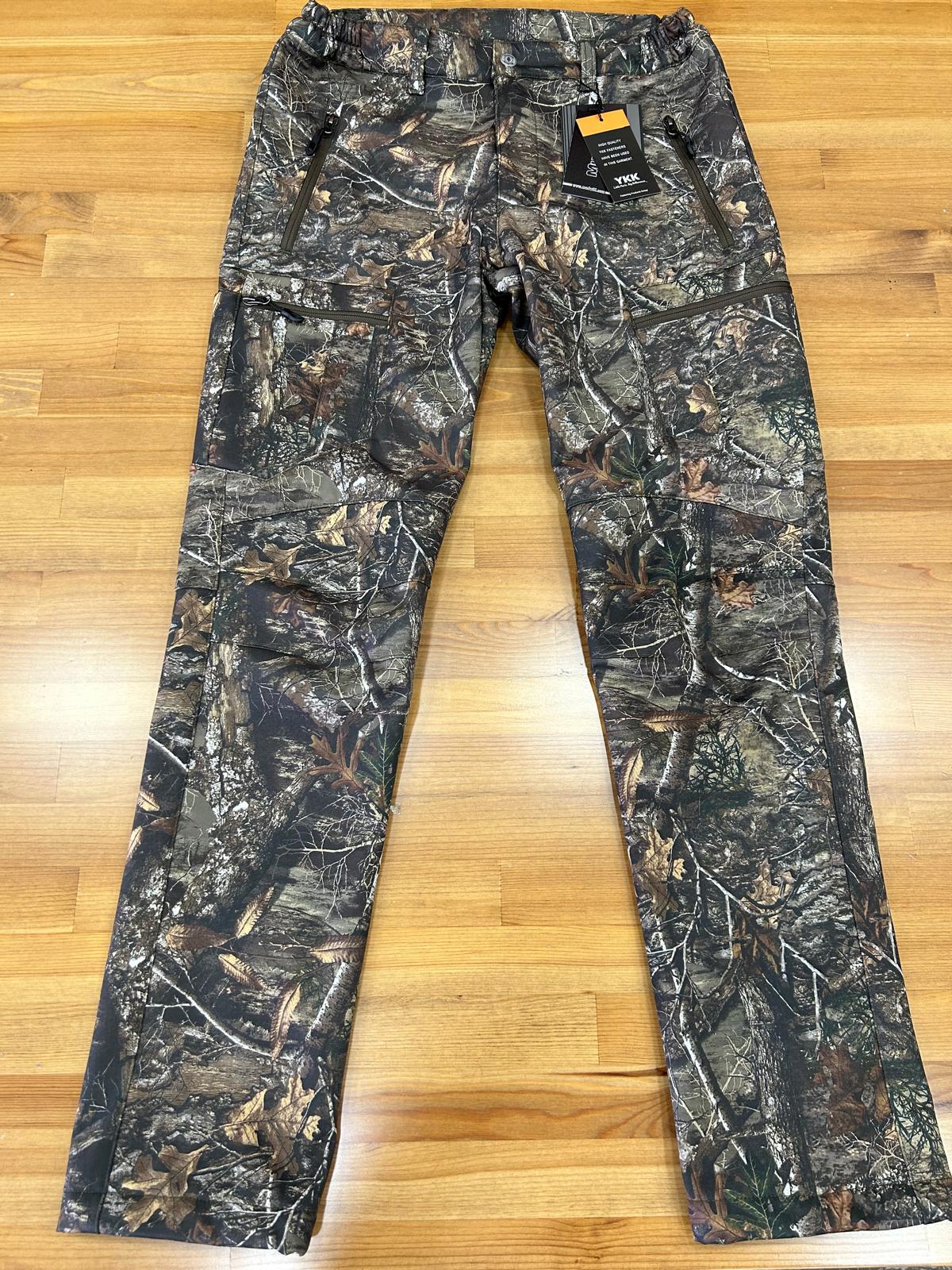 SHOFTSHELL PANTOLON ZİPPER KARGO CEPLİ HUNTING (DAL DESENLİ)